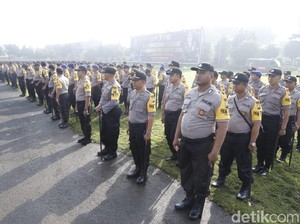 Polda Jatim Kirim 1.113 Pasukan Amankan Titik Rawan Pemilu 2019