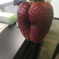 Strawberry Ini Viral Karena Punya Bentuk yang Unik dan Seksi