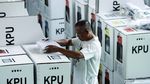 Logistik Pemilu di Tanah Abang Siap Didistribusikan