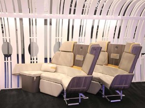 Inovasi Baru: Kursi Pesawat Seperti Sofa