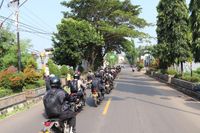 Amankan Pemilu, TNI-Polri Konvoi Keliling Purwakarta