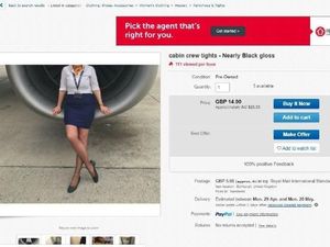 Duh! Pramugari Jual Legging ke Pembeli Mesum untuk Tambahan Uang