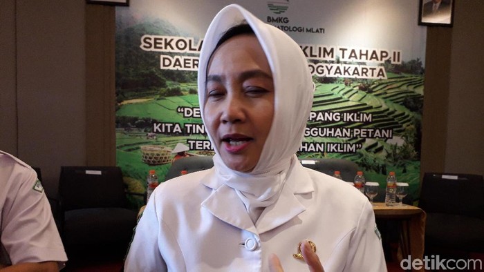 Pembukaan Sekolah Lapang Iklim (SLI) Tahap II BMKG di Yogyakarta, Senin (15/4/2019).
