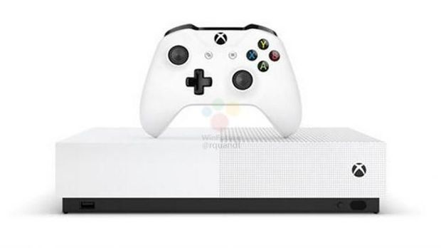 Bocoran Spek dan Wujud Xbox One S Khusus Game Digital