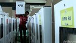 Logistik Pemilu di Tanah Abang Siap Didistribusikan