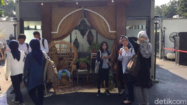 Jokowi Resmikan Halal Park di Komplek GBK
