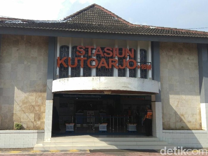Stasiun Kutoarjo, Selasa (16/4/2019).