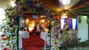 Bak Pelaminan, TPS di Semarang Ini Dihias untuk Cegah Golput