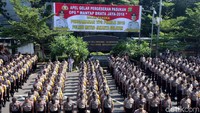Kapolres Jakarta Selatan Kombes Indra Jafar memberikan imbauan kepada jajaran untuk mewaspadai kerawanan, salah satunya adanya gerakan Rabu Putih.