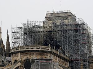 Katedral Notre Dame di Paris Terbakar, JK: Semoga Segera Rehabilitasi