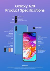 Galaxy A70 Sudah Bisa Dipesan dengan Godaan Cashback