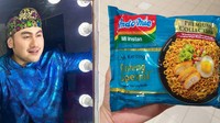 Duh, warna birunya mirip banget sama Mi Keriting Goreng Spesial. Jadi pengen mie instan ya hihi. Foto: Twitter @dedyrfky