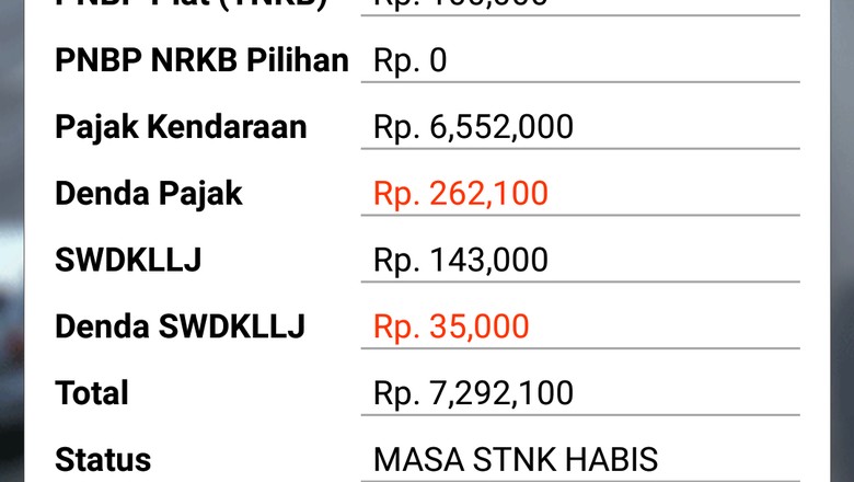 Cek di Aplikasi, Korban Sebut Mobil Pengemudi Arogan Belum Bayar Pajak Cek di Aplikasi, Korban Sebut Mobil Pengemudi Arogan Belum Bayar Pajak