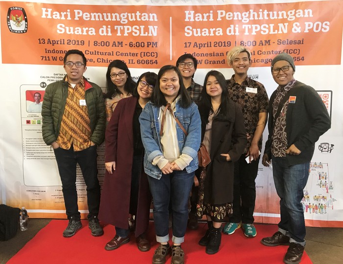 Partisipasi WNI di Chicago AS yang Ikuti Pemilu 2019 Naik 300%