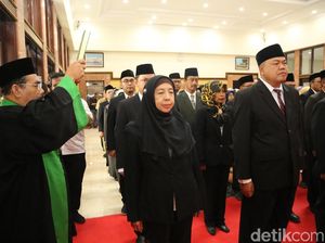 66 ASN Dilantik, Risma: Selamat Bertugas, Langsung Adaptasi Sambut Pemilu