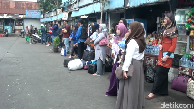 H-1 Pencoblosan, Penumpang di Terminal Cicaheum Diprediksi Melonjak