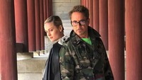 Pemeran Captain Marvel dan Iron Man ini berkunjung ke Gyeonghuigung Palace (robertdowneyjr/Instagram)