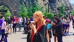 Cantiknya Rose Blackpink di Universal Studios Hollywood
