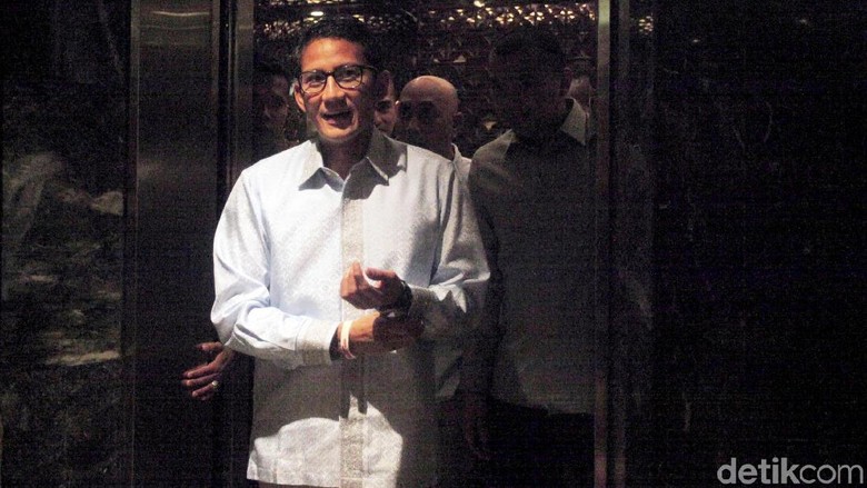 Sandiaga Uno Mulai Pulih, Cegukan Hilang Sandiaga Uno Mulai Pulih, Cegukan Hilang