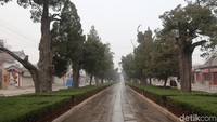 Inilah kota kelahiran filsuf besar China, Konfusius. Suasana dari Qufu bisa dibilang lebih desa dari kota-kota lainnya. Tapi, inilah yang membuat Qufu semakin menarik. (Bonauli/detikcom)