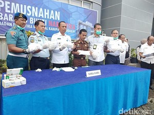 BNNK Sidoarjo Musnahkan Barang Bukti 2,6 Kg Sabu dari Malaysia