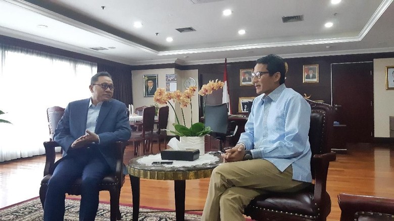 Bahas Pemilu Damai, Sandiaga Temui Ketua MPR Bahas Pemilu Damai, Sandiaga Temui Ketua MPR