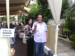 Usai Mencoblos, CT: Indonesia Makin Maju dan Sejahtera