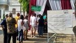 Luhut Ajak Istri Nyoblos di TPS Kuningan Jakarta