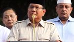 Momen Prabowo Jumpa Pers Tanggapi Hasil Quick Count