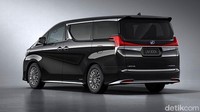 Bagian belakang Lexus LM Foto: Lexus