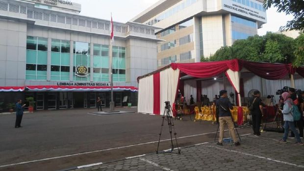 Begini Suasana dan Pengamanan di TPS Tempat Jokowi Nyoblos