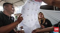 Real Count KPU 4,6 Persen: Jokowi 54,8, Prabowo 45,1