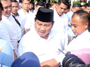 Berat Badan Naik Selama Pilpres, Prabowo: Makan Siang 4 Kali