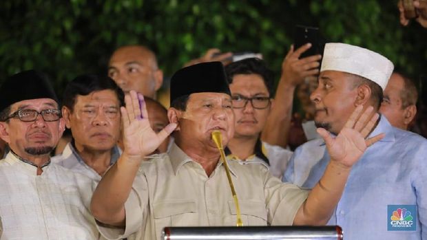 Ke mana Sandiaga Saat Prabowo Klaim Kemenangan Pilpres 2019?