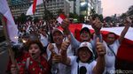 Pendukung Jokowi Berpesta di Bundaran HI