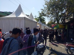 Di Makassar Ada 14 TPS Berdampingan Mirip Pasar Kuliner