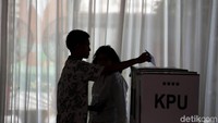 Diketahui TPS 008 di kawasan Gambir tersebut merupakan lokasi tempat Presiden Jokowi mencoblos.