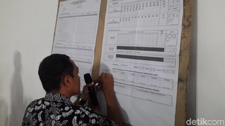 Di TPS Amien Rais, Jokowi Menang Raih 158 Suara dan Prabowo 80 Suara Di TPS Amien Rais, Jokowi Menang Raih 158 Suara dan Prabowo 80 Suara