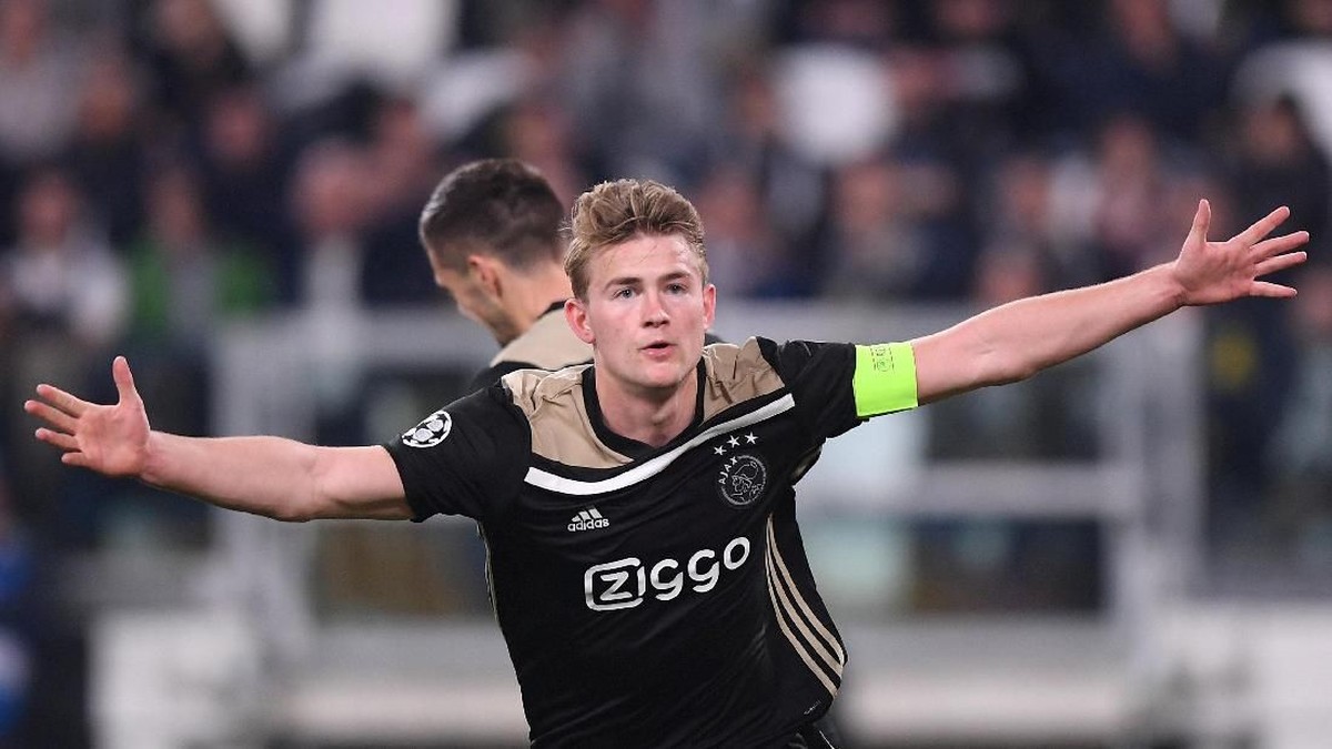 Matthijs de Ligt juga dikabarkan diminati MU. (Alberto Lingria/REUTERS)