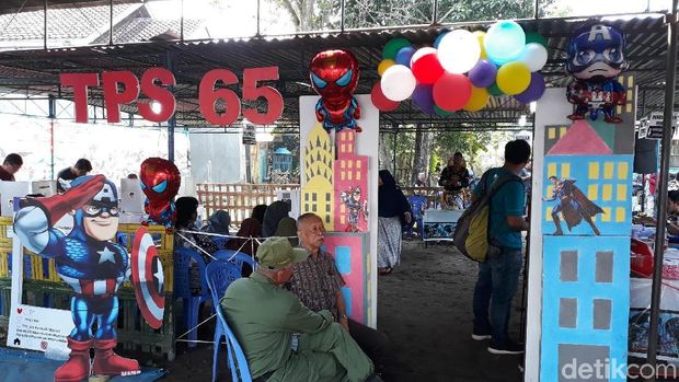 TPS 65 Kecamatan Kasihan, Bantul.