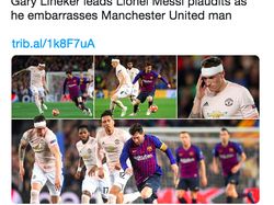 Phil Jones Dikerjai Lionel Messi Ramai Jadi Meme
