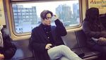 Foto: Gaya Liburannya Suho Si Ganteng Personel Exo