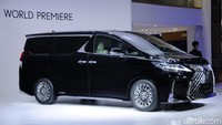 Dari samping terlihat desain khas Alphard. Foto: Lexus