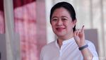 Berbaju Putih, Megawati dan Keluarga Kompak Pamer Kelingking Bertinta