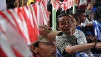 Dekorasi khas Merah Putih menghiasi TPS.