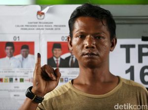Asyik, Para Napi Ikutan Nyoblos di Lapas Cipinang