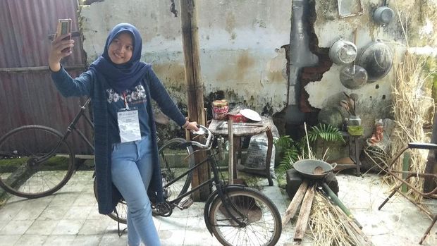 TPS bergaya jaman dulu/jadul di Kota Magelang