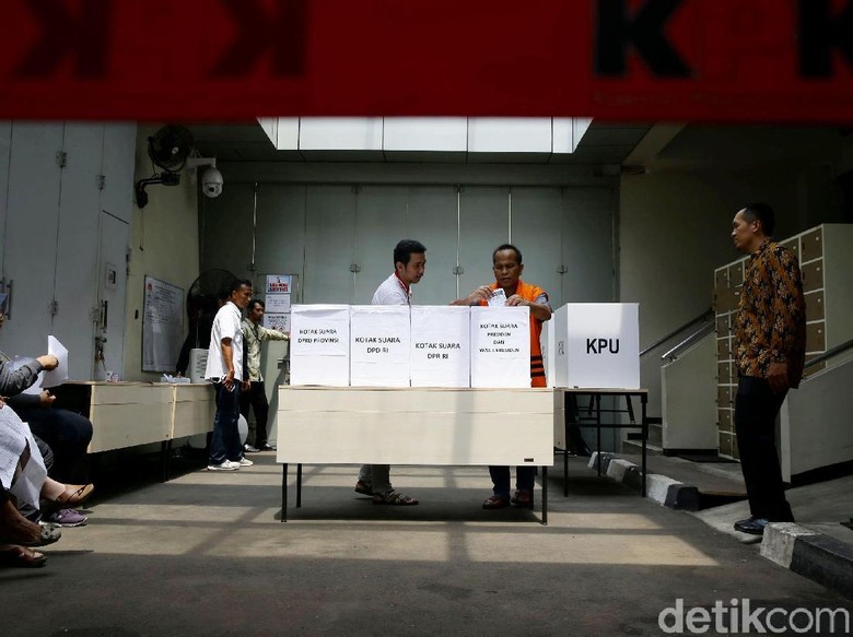 Ada Tahanan Tak Nyoblos, KPK Cerita soal Permintaan Tak Diborgol Ada Tahanan Tak Nyoblos, KPK Cerita soal Permintaan Tak Diborgol