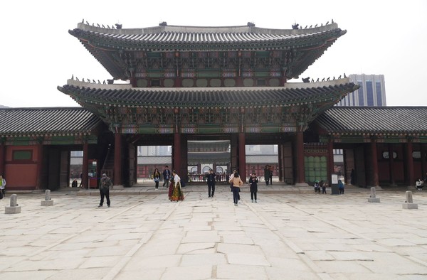 Istana dibangun oleh Dinasti Joseon tahun 1395 (Kurnia/detikcom)