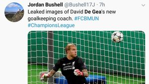 Meme: Blunder De Gea di Laga Barcelona vs MU Jadi Olok-olok Warganet